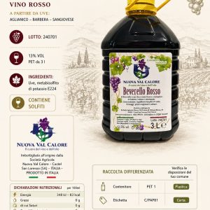 Beverello Rosso 3 lt