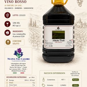 Antiche Valli Rosso 5lt