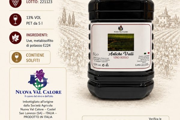 Antiche Valli Rosso 5lt