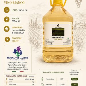 Antiche Valli Bianco 3lt